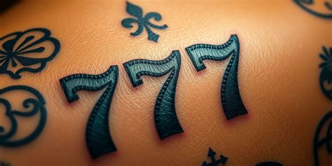 sophie mit 777 tattoo|Die spirituelle Bedeutung des 777 Tattoo: Symbolik und Designs.